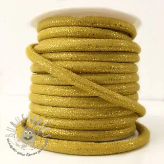 Cordoncino in tessuto scamosciato Luxe yellow