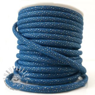 Cordoncino in tessuto scamosciato Luxe blue