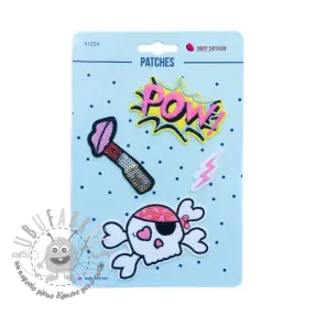 Sticker BIPP Pow Skull