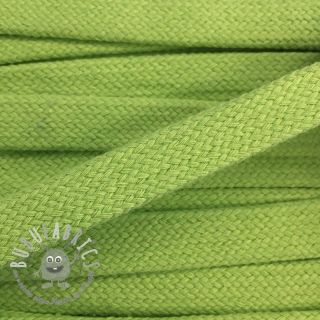 Cordino di cotone piatto 15 mm lime