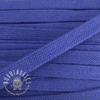 Cordino di cotone piatto 15 mm cobalt