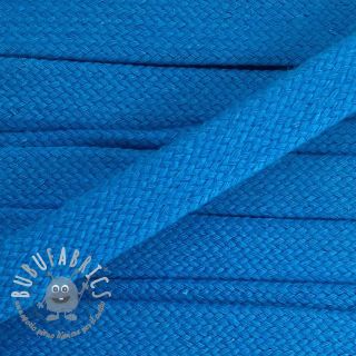 Cordino di cotone piatto 15 mm blue