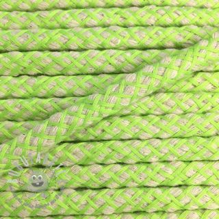 Cordino di cotone 1 cm lime