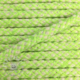 Cordino di cotone 1 cm lime