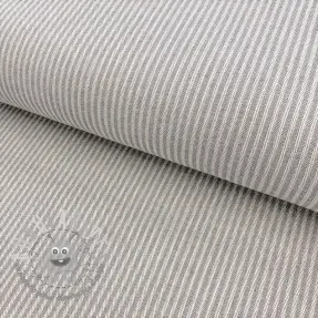 Tessuto decorativo DOBBY Colored stripe grey