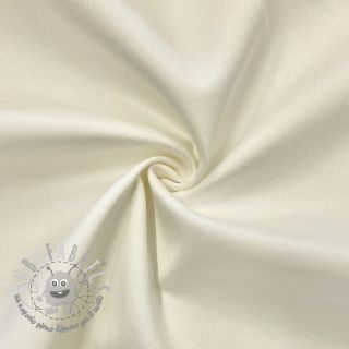 Tessuto scamosciato stretch ecru