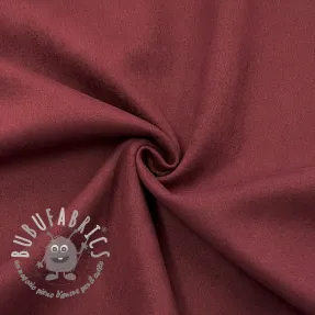Tessuto scamosciato stretch bordeaux