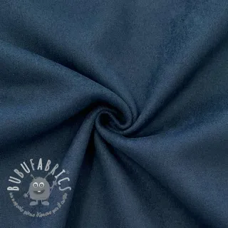 Tessuto scamosciato stretch navy