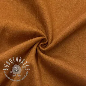 Tessuto scamosciato stretch camel