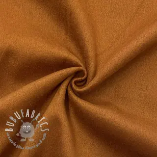Tessuto scamosciato stretch camel