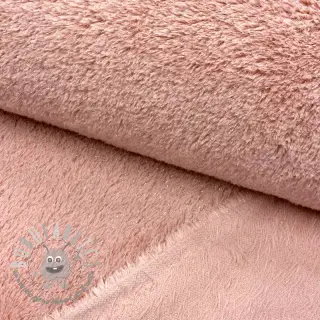 Pelliccia sintetica LUREX SILVER rose