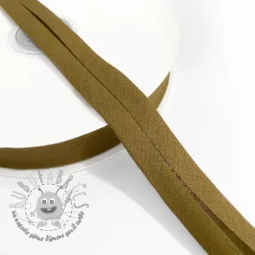 Nastro per bordatura in cotone golden brown