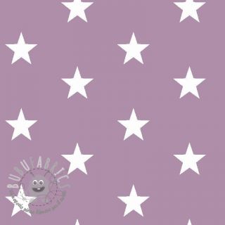 Tessuto di cotone Stars lilac
