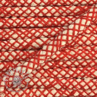 Cordino di cotone 1 cm red