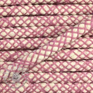Cordino di cotone 1 cm old rose