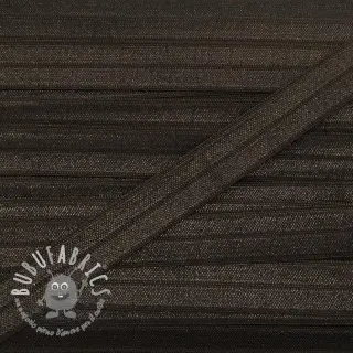 Elastico per bordatura 15 mm choco