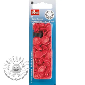 Colorsnaps PRYM Flower red