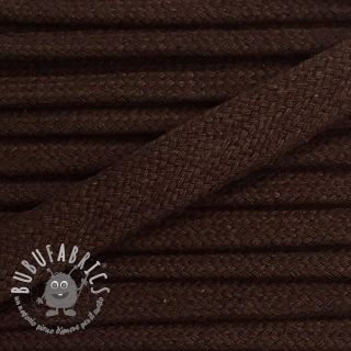 Cordino di cotone piatto 13 mm brown