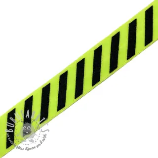 Elastico per bordatura STRIPE 20 mm lime