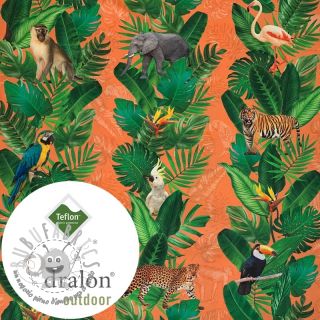 Tessuto decorativo con trattamento al teflon ANIMAL AMAZON