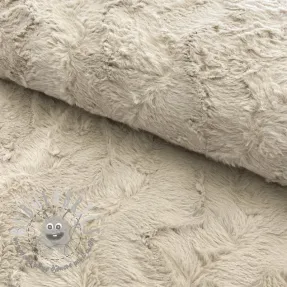 Pelliccia sintetica light sand