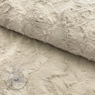 Pelliccia sintetica light sand