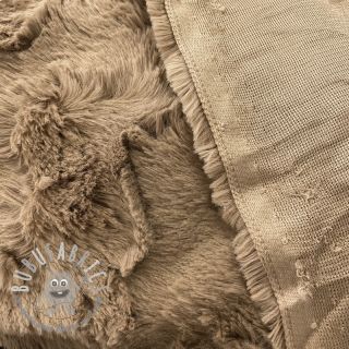 Pelliccia sintetica light brown