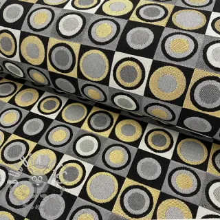 Tessuto decorativo jacquard Round circle luxury