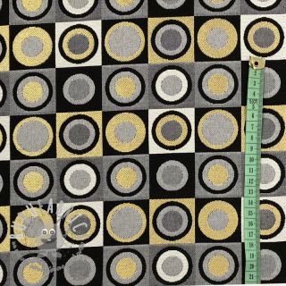Tessuto decorativo jacquard Round circle luxury