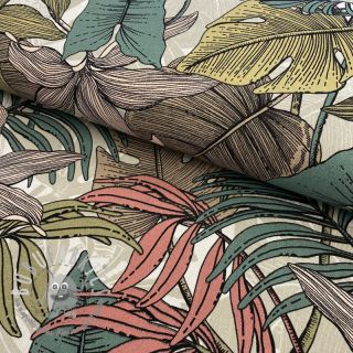Tessuto decorativo premium Bush lines multicolour