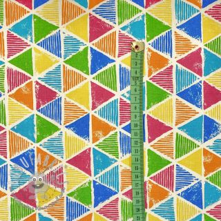 Tessuto decorativo premium Rainbow triangle