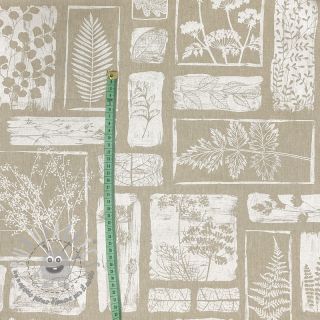 Tessuto decorativo Linenlook Herbarium patch