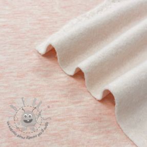 Felpa garzata JOGGING rose melange