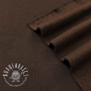 Felpa garzata JOGGING dark brown