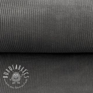 Velluto a coste dark grey