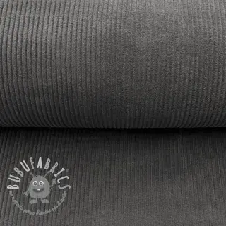 Velluto a coste dark grey