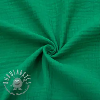 Mussola/Doppia garza hunter green