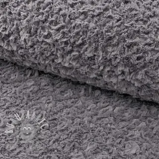 Pelliccia sintetica Curly grey