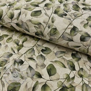 Tessuto decorativo Linenlook Poplar leaves