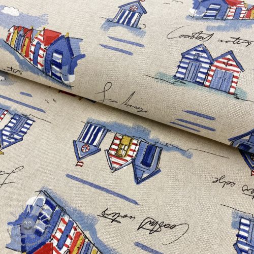 Tessuto decorativo Linenlook Sea shore cottage