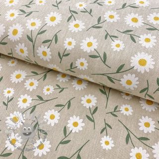 Tessuto decorativo Linenlook Daisy sweet field