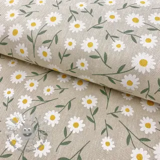 Tessuto decorativo Linenlook Daisy sweet field