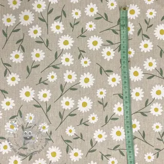 Tessuto decorativo Linenlook Daisy sweet field