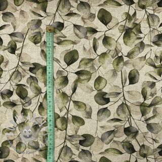 Tessuto decorativo Linenlook Poplar leaves