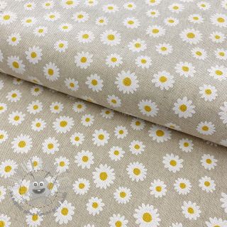 Tessuto decorativo Linenlook Daisy sweet garden