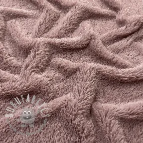 Pelliccia sintetica LUREX SILVER old blush