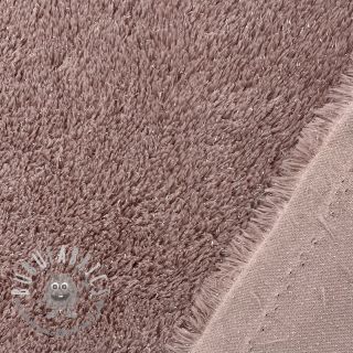 Pelliccia sintetica LUREX SILVER old blush