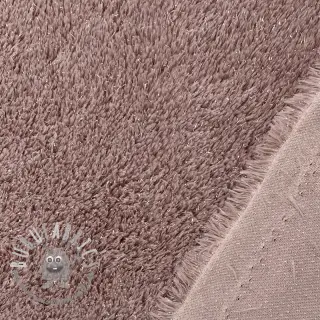 Pelliccia sintetica LUREX SILVER old blush