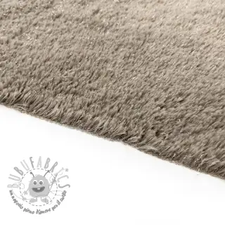 Pelliccia sintetica LUREX SILVER taupe