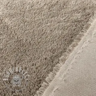 Pelliccia sintetica LUREX SILVER taupe
